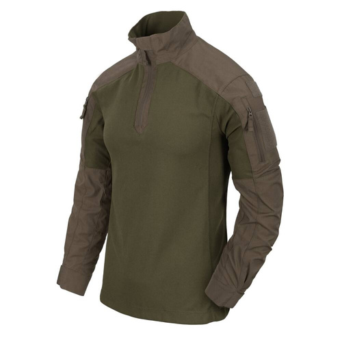 Helikon - Сорочка тактична MCDU Combat Shirt® - NyCo Ripstop - RAL 7013 / Olive Green - BL-MCD-NR-8102A