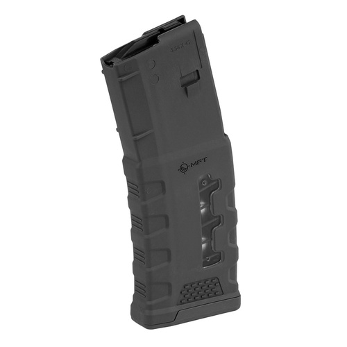 MFT - Полімерний магазин Extreme Duty з вікном для AR-15/M4 - 5.56 x 45 мм/.223 - 30 набоїв - чорний - EXDPM556-W-BL