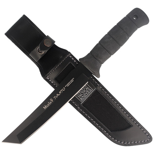 Muela - Тактичний ніж - X50CrMoV15 - чорний - TANTO-19N