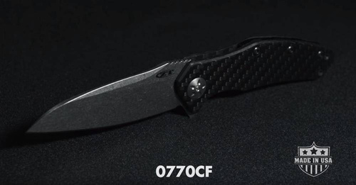 Zero Tolerance - Складаний ніж ZT 0770CF - CPM S35VN - чорний - 0770CF
