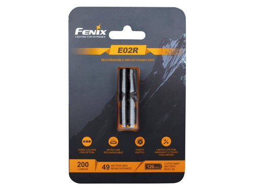 Fenix - Ліхтар акумуляторний, підвісний E02R - 200 люмен