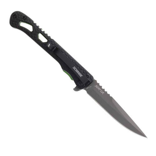 Schrade - Inert CLR Folder Knife - AUS-10 - чорний - 1159303