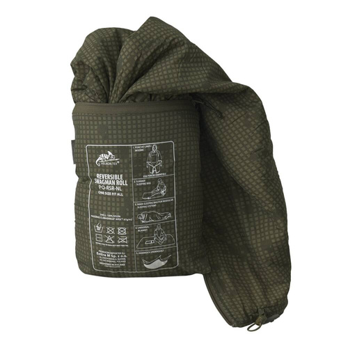 Helikon - Двостороннє пончо Reversible Swagman Roll® - Desert Night Camo / US Desert - PO-RSR-NL-0L05A