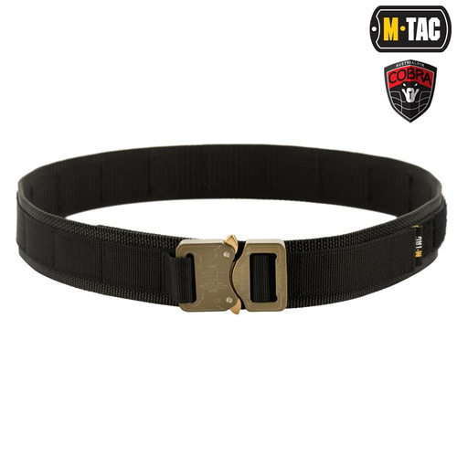 M-Tac - Тактичний ремінь Cobra Buckle Tactical Bel - чорний - 10126002
