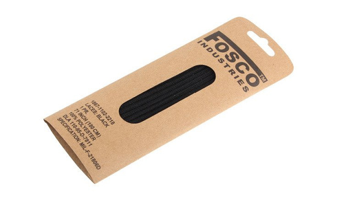 FOSCO - Шнурки - 180 см - Чорний - 239181