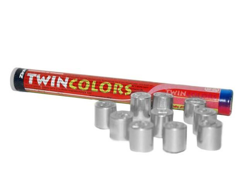 Zink-Feuerwerk - сигнальні ракети Twin Colors - 10 шт.