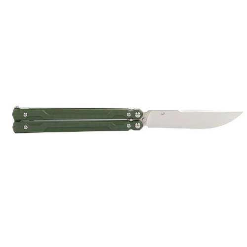 Ganzo - Ніж-метелик Balisong Firebird G766 - 440C - зелений - G766-GR 