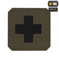 M-Tac - Нашивка Medic Cross Laser Cut - Cordura 500D - Ranger Green/Charny - 51122232