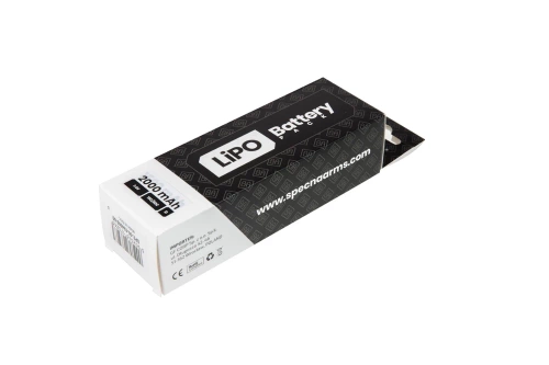 Specna Arms - Акумулятор AEG LiPo 7.4V 2 модулі - 2000 мАг - SPE-06-024609