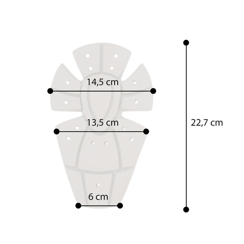 Condor - Вставки для захисту колін - Коричневі - 221130-019