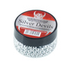Silver Devils - круглий сталевий набій для пневматичної гвинтівки BB - 500 дюймів. - Срібло - 4,5 мм - 45500ZNBT 