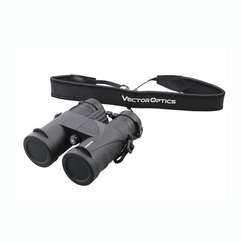 Vector Optics - Мисливський бінокль Forester 10x42 з чохлом - Black - SCBO-02