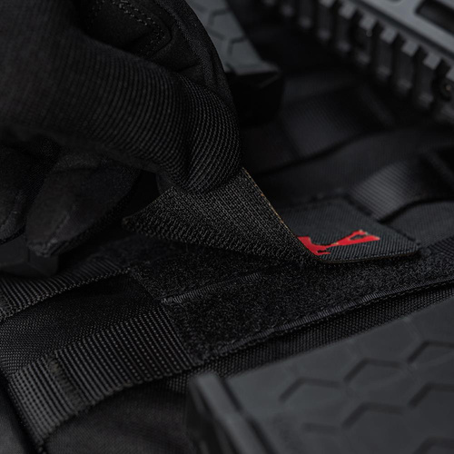 M-Tac - нашивка AR-15 223/5.56 Laser Cut - чорна/червона - 51111233