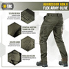 Штани тактичні M-Tac - Aggressor Gen.II Flex - Ripstop - Army Olive - 20058062.