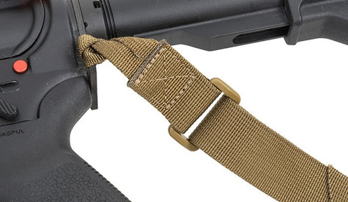 Helikon - Двоточковий ремінь для зброї - Coyote Brown - ZW-RFS-PO-11