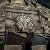 M-Tac - Медична нашивка з вишивкою Paramedic - Ranger Green - 51432023