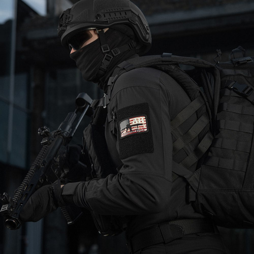 M-Tac - Нашивка AR-15 - Тканина - Fluorescent - Black/GID - 51353299