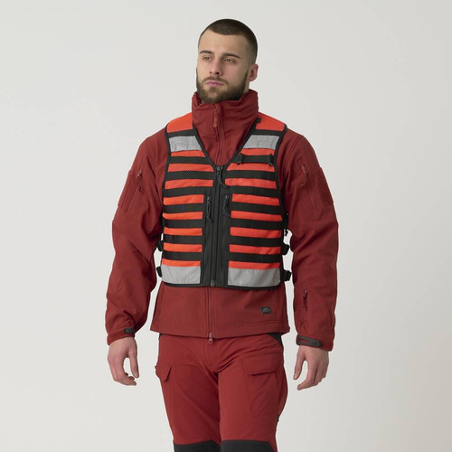 Helikon - Модульний жилет SAR - флуоресцентний червоний - KK-SAR-PO-FR