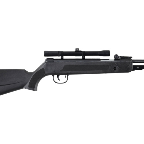 RazorGun - Пневматична гвинтівка Magnum з оптичним прицілом 4х20 - 4,5 мм - Полімер - Чорний - WF600P 4,5