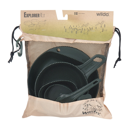 Wildo - Набір для кемпінгу Explorer - оливковий - 66221