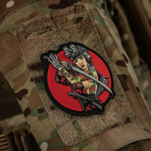 M-Tac - Tactical Girl №3 Yakuza Patch - ПВХ - Акварель - Повний колір - 51116401