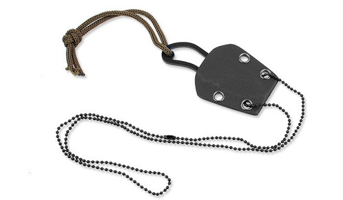 Mil-Tec - Ніж для шиї - 9 см - Чорний - 15398100