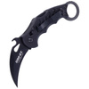 FOX - Складаний ніж Karambit - N690Co - чорний - FX-599 XT