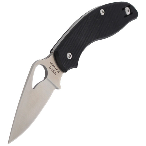 Spyderco - Складаний ніж Byrd Tern - G-10 - Чорний/Сріблястий - BY23GP