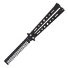 Martinez Albainox - Сталевий складаний гребінець Balisong - чорний - 02155
