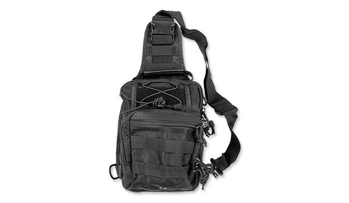 MFH - Сумка через плече Molle - чорна - 30700A