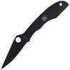 Spyderco - Ніж Grasshopper - чорне лезо з гладкою поверхнею - чорний - C138BKP