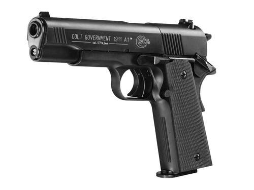 Umarex - Пневматичний пістолет Colt Government 1911 A1 - 4,5 мм - Чорний - CO2 - 417.00.00