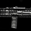 Strike Industries - Strike Stacked Angled Grip CMS - Picatinny - Чорний - SI-AR-CMS-PSAF-BK