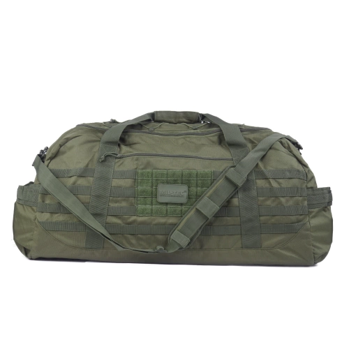 Mil-Tec - Транспортна сумка US Combat Parachute Cargo Large - 105 л - MOLLE/PALS - Olive - 13828201