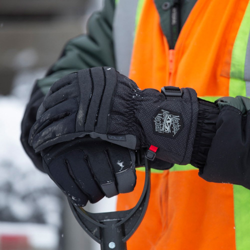 Mechanix - Зимові захисні рукавички ColdWork Peak - сірі / чорні - CWKPK-58