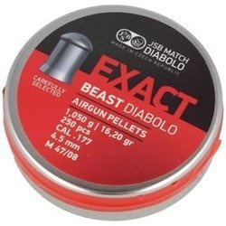 JSB - Кулі для пневматичної гвинтівки Exact Beast - 4,52 мм Diabolo - 250 патронів - 546279-250