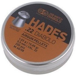 JSB - Куля для пневматичної гвинтівки Diabolo Hades - 5,5 мм - 250 шт. - 546290-250