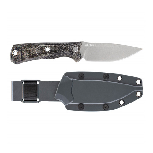 Gerber - Ніж з фіксованим лезом Convoy - 440A - Micarta - Morel Brown - 1066483