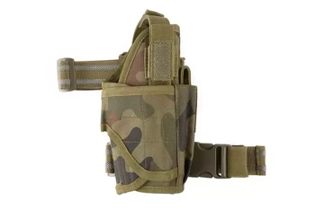 GFC Tactical - Кобура на стегно з магазином - нейлон - Візерунок 93 Лісова пантера - GFT-29-011418