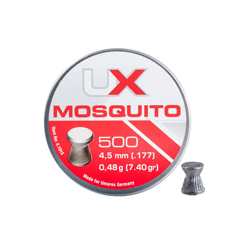 Umarex - Śrut Mosquito Ribbed - 500 шт. - 4,5 мм - 4.1915 