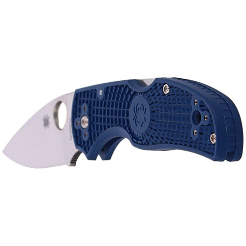 Spyderco - Складаний ніж EDC Native 5 - листоподібний - FRN - CPM S110V - Dark Blue - C41DBL5