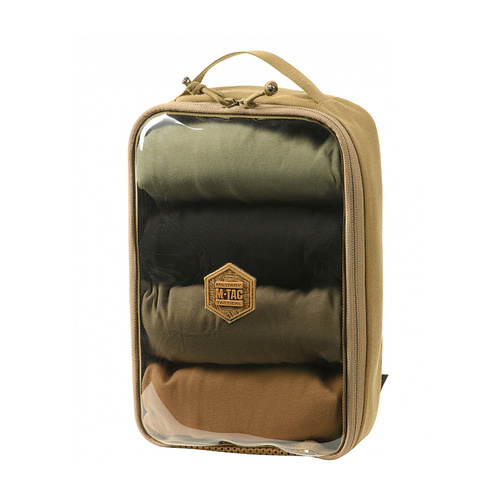 M-Tac - Прозорий органайзер Elite Large Gen.II - Cordura - нейлон - Coyote - 10147805-L