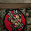 M-Tac - Tactical Girl №3 Yakuza Patch - ПВХ - Акварель - Повний колір - 51116401