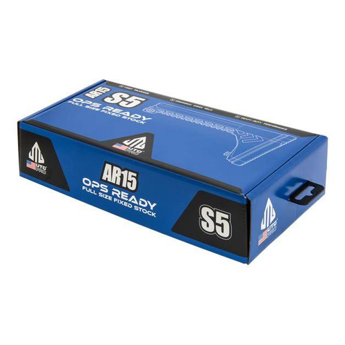 UTG - Фіксована колба для AR15 Pro® Ops Ready S5 - чорна - RBUS5BMS-A