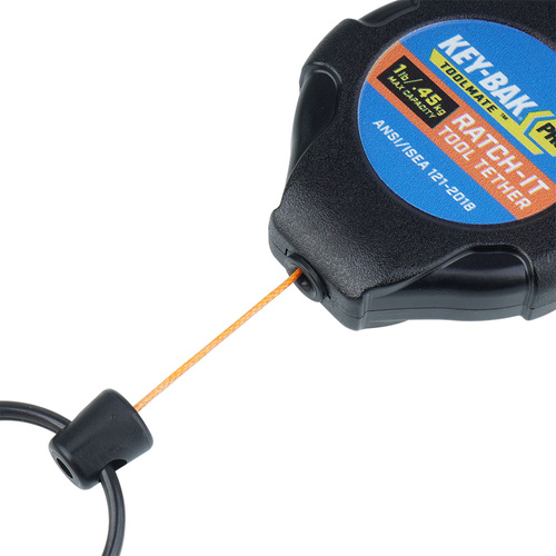 Key-Bak - ToolMate Ratch-It Tether 1 фунт - 48" - Сталевим шківом - 0KB6-3A433