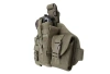 GFC Tactical - Модульна стегнова панель з кобурою - MOLLE - нейлон - оливковий - GFT-29-000568