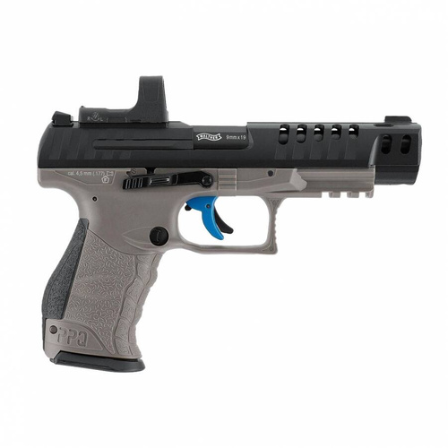 Walther - Q5 Match 5" Combo SET CO2 Пневматична зброя з Umarex RDS 8 Red Dot - 4,5 мм - 5.8421-1