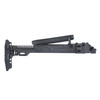 Kruk - Складаний приклад з адаптером для платформи АКМ/АК-74 - Чорний - CRC 5002/9033-BLK