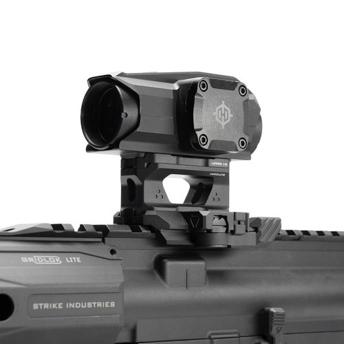 Strike Industries - QD кріплення для коліматорів T1/T2 - пікатіні - Чорний - SI-T1-QDRA-BK
