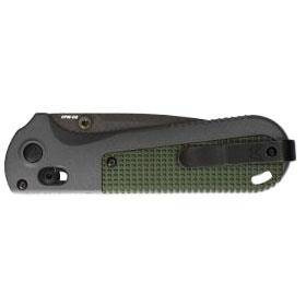 Benchmade - Складаний ніж 430BK Redoubt - D2 - сірий/зелений - 430BK